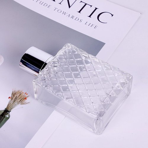 Gsteng 100ml/3.4oz Glass Perfume Atomizer Bottles, 2pcs Refillable Empty Perfume Bottle Atomizer, Portable Cologne Travel Perfume Atomizer