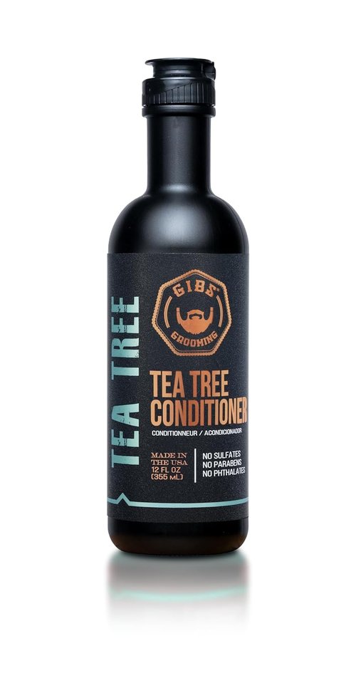 GIBS Grooming Tea Tree Conditioner - Nourishing Formula for Healthy Hair | 12 Fl. Oz.