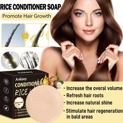Skiennix Rice Water Shampoo & Conditioner Set - Organic Hair Growth & Deep Cleansing | 2 Pack