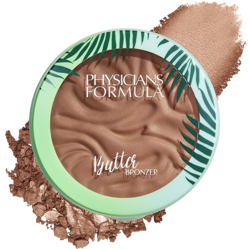 Physicians Formula Murumuru Butter Bronzer - Nourishing Moisturizing Formula for Silky Glow | Hypoallergenic, Vegan, Deep Bronzer