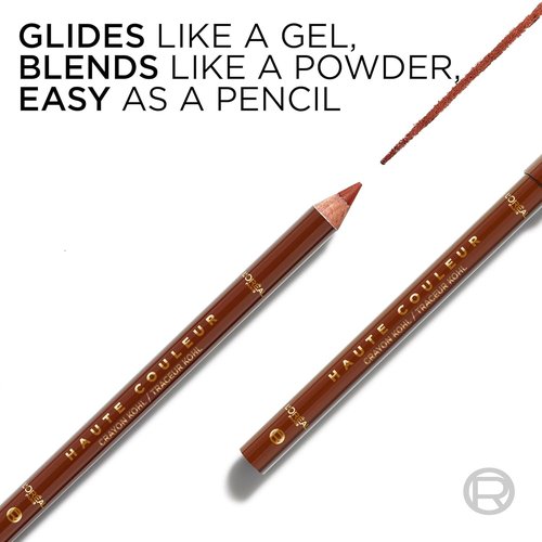 L'Oreal Paris Kohl Eyeliner Pencil - Intense Gel-Like Formula for 12HR Wear | 160 Bronze Chiffon