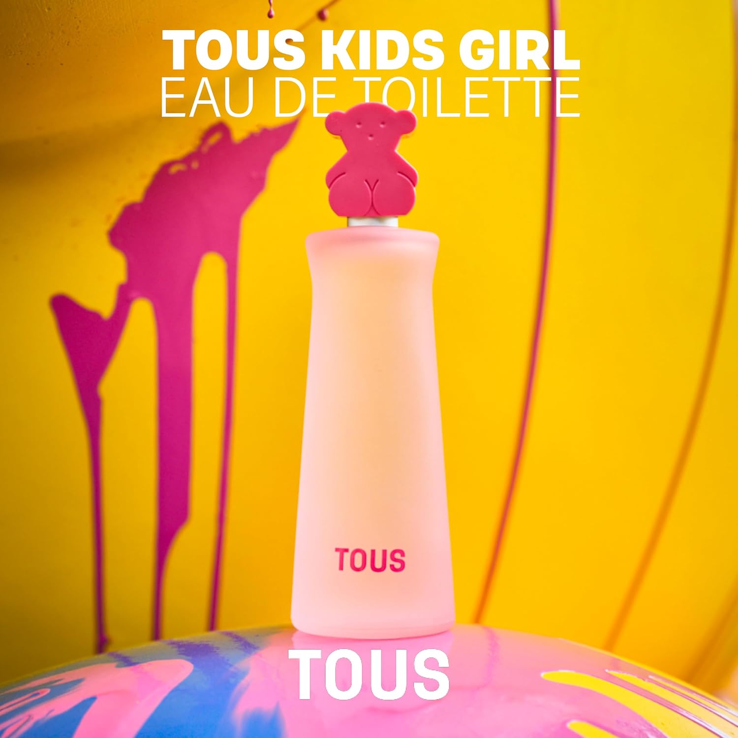 TOUS Eau de Toilette for Kids - Gentle Formula for Sensitive Skin | Perfect for Daily Use, 3.4 Fl Oz