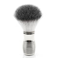 Doladaes Silver Yellow Shaving Brush for Men，shave brush soft and dense,Ultra Heavy Chrome Handle,Ultra-Strong Nut Structure,Minimal Shedding, Fast Lather,The best shave of your life!
