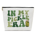 Ythuil Funny Pickle Gifts for Pickle Lovers, Cool Gifts for Best Friends, Makeup Travel Toiletry Bag, Thank You Present for Women, Birthday Present for Sister, Teen, Bestie, Daughter, Niece, Bff