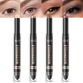 LANGMANNI Dual-Ended Cream Eyeshadow Stick Set - Silky Smooth, Waterproof & Transfer-Proof, All-Day Wear in 4 Colors