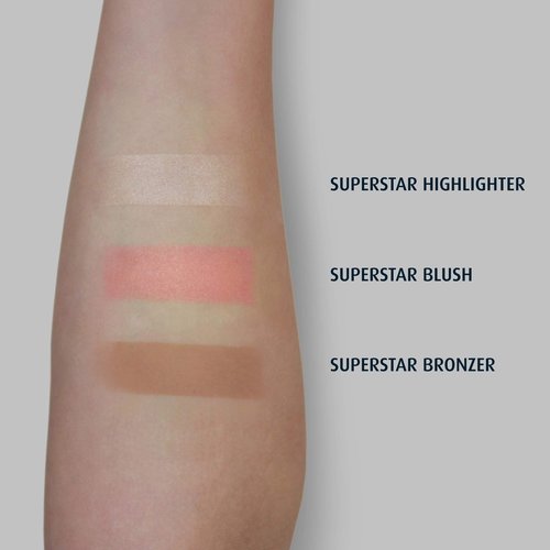 Lune+Aster Superstar Blush | Universally Flattering Peachy-Pink Blush, Soft Sheer Finish, Buildable Powder