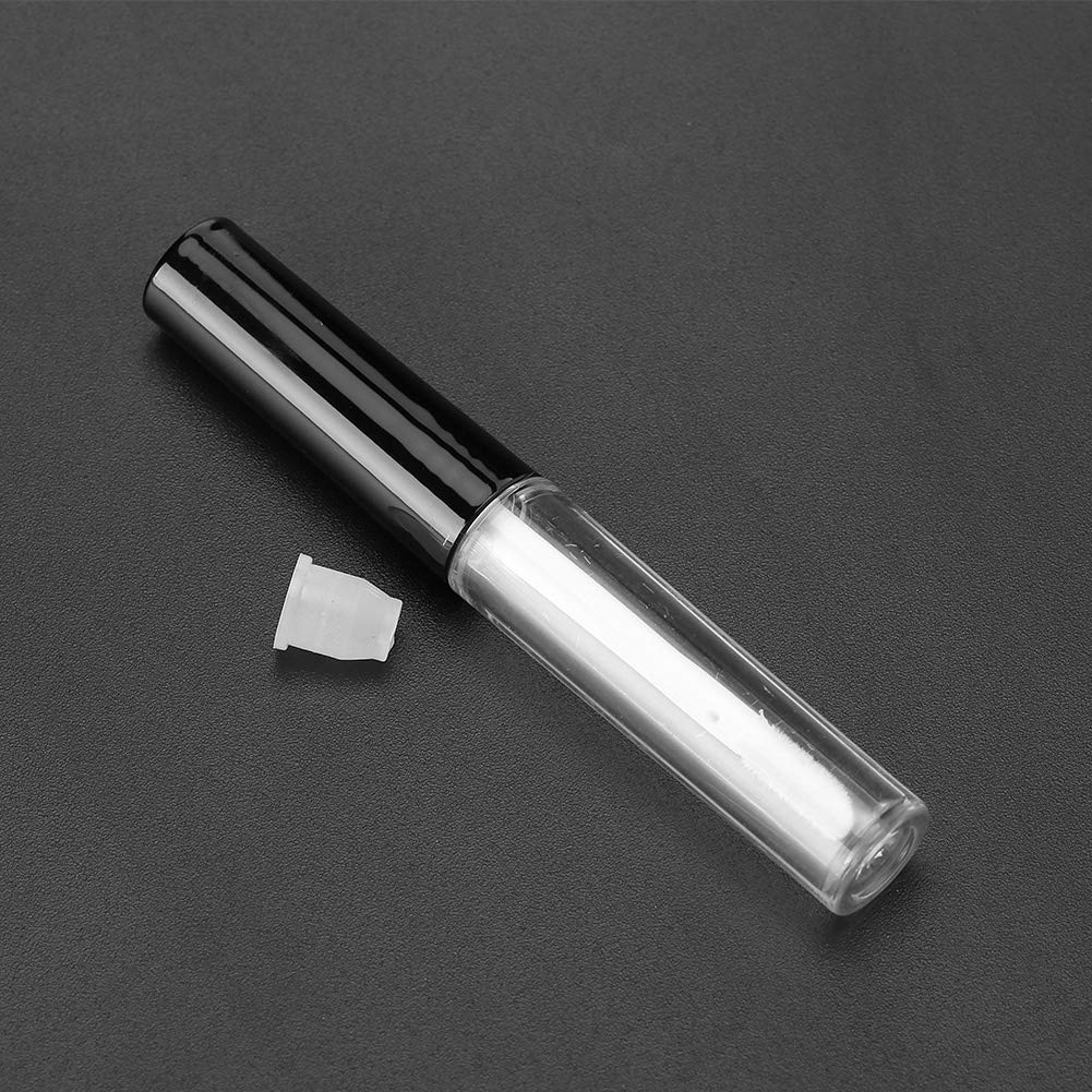 Yosoo123 50 pcs 1.3ml Lipstick Tube, Empty Transparent Clear Lip Gloss Tube DIY Small Lipstick Tube Cosmetic Container Empty Lip Gloss Bottle