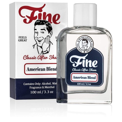 Mr. Fine Aftershave - American Blend Fragrance, Soothing Post-Shave Balm for All Skin Types | 100ml