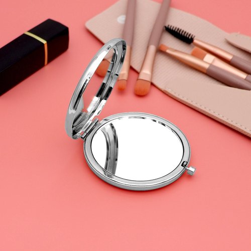 Gevody Bonus Daughter Gifts - Folding Makeup Mirror for Stepdaughter, Adopted Daughter or Mom's Gift - Perfect for Birthdays, Christmas or Graduation