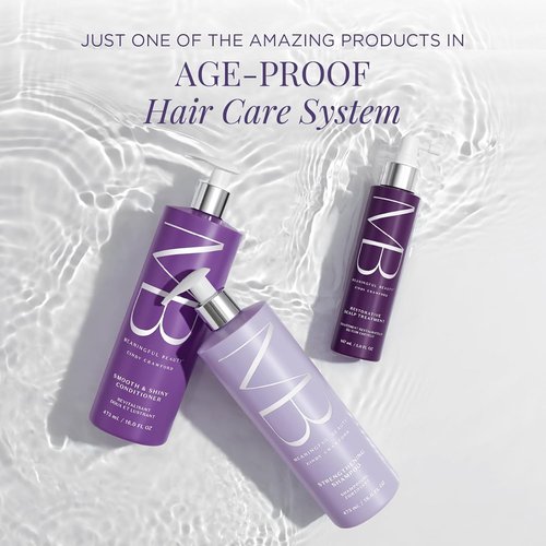 Meaningful Beauty Deluxe Age-Proof Haircare System - Nourishes Scalp & Strengthens Hair, Full Size
