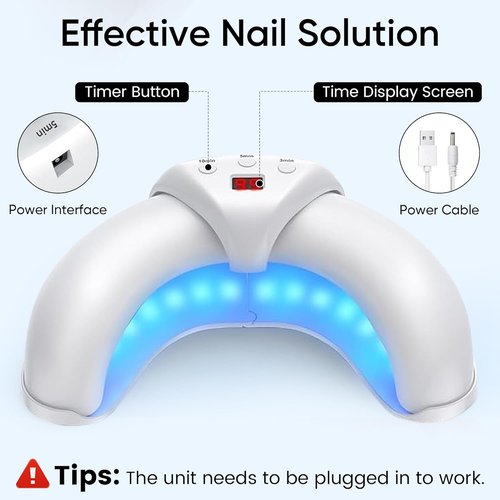 Skiennix Home Toenail Repair Treatment - Multi-Mode Solution for Toenails & Fingernails