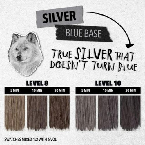 Pulp Riot High-Speed Toner - Silver 3oz | Vibrant Color & Quick Application