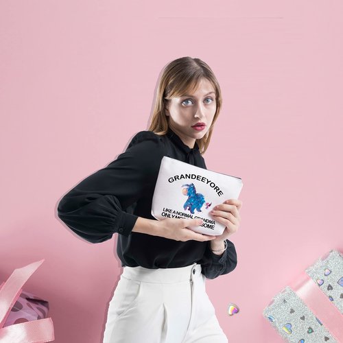 FOTAP Cartoon Character Lover Gift Eey*re Lover Makeup Bag Cartoon Merchandise Zipper Pouch (Grand Eey*re)