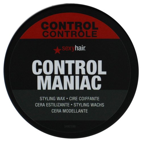 SexyHair Style Control Maniac Styling Wax - Long Lasting Definition & Shine for Perfect Styles