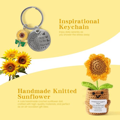 Valentine Day Gift for Her Basket,10pcs Self-Care Spa Get Well Soon Gift Box, Relaxation Gift Basket for Mom Wife Friends, Birthday Sunshine Gifts for Women Who Have Everything