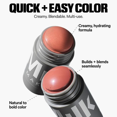 Milk Makeup Mini Must-Haves Set | 12HR Hydrating Primer & Setting Spray + Cream Blush & Lip Color in Werk