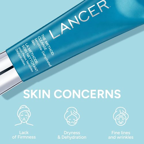 Lancer Skincare The Method Face Cleanser - Daily Salicylic Acid Wash for Sensitive Skin | 4.05 Fl Oz