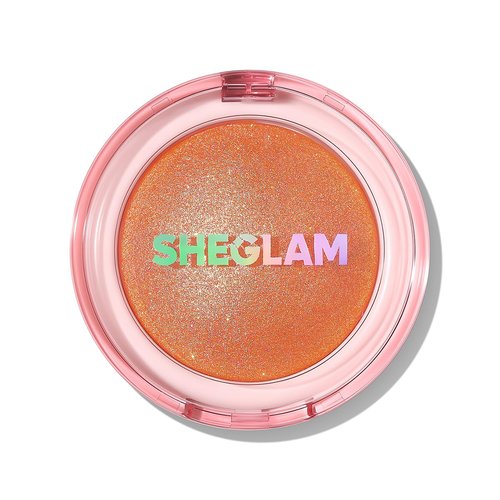 SheGlam Glowchi Bouncy Highlighter - Mochi-Like Formula for Long-Lasting Shimmer | Red Bean