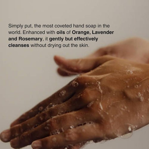 Aesop Resurrection Aromatique Hand Wash - Gentle Hydrating Soap with Mandarin, Rosemary & Lavender | 16.9 oz