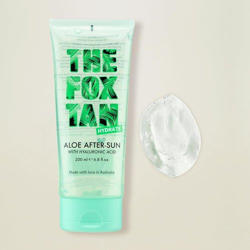 Fox Tan Aloe After-Sun Gel - Cooling & Soothing Hydration for Sunburnt Skin | Vegan & Cruelty-Free, 200mL