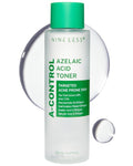 Nineless A-Control Azelaic Acid Toner with AHA & BHA - Pore Refining & Soothing Facial Toner for Acne-Prone Skin - Redness Relief & Dark Spot Corrector, Korean Skincare, 5.07 fl.oz