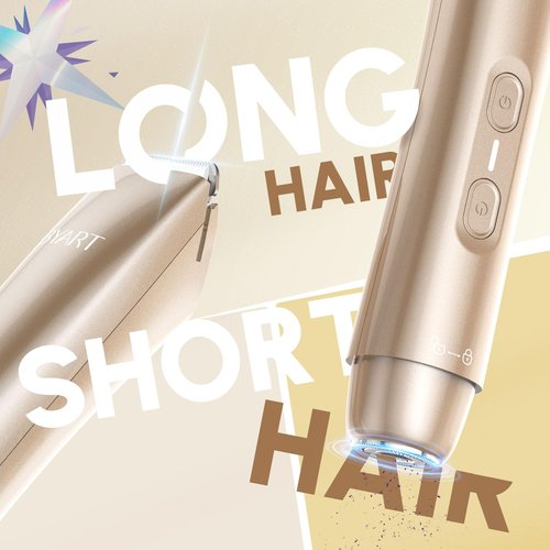 BYART Pubic Hair Bikini Trimmer for Women – Electric Razors for Private Area & Sensitive Skin, Cordless Rechargeable Lady Shaver for Intimate Grooming – Smooth, No-Irritation, IPX7 Waterproof