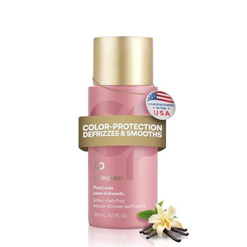 Plush Locks Leave-In Smoothing Lotion - Anti-Frizz & Shine Enhancer | Vegan, 6.7 fl oz