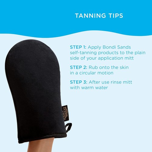 Bondi Sands Aero Ultra Dark Self Tan Foam - Lightweight Sunless Foam + Reusable Application Mitt