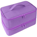 ButterFox Large Nail Polish Organizer Storage Case, Fits Nail Lamp Dryer and 40-50 Nail Polish Bottles (0.5 fl oz - 0.3 fl oz), Gel Nail Polish Kits Supplies Bag