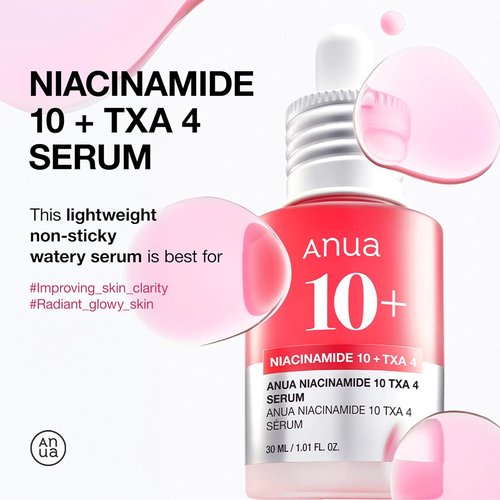 Anua 3-Step Glass Skin Set - Oil Cleanser & Face Wash with Niacinamide | Korean Skincare Routine