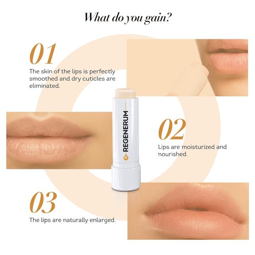Regenerum - Lip Peeling Treatment - Intensive Moisturization & Nourishment for Chapped Lips - 5g
