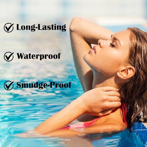 Skiennix Waterproof Leg & Body Makeup Cream - Full Coverage Concealer for Tattoos & Scars | Long-Lasting Natural Finish, 03