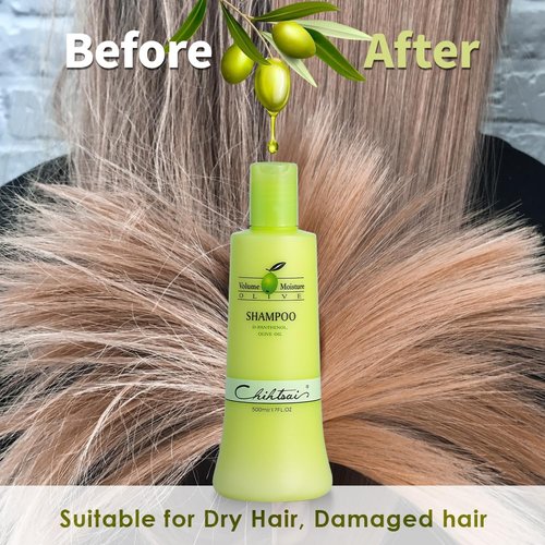 Chihtsai Volume Moisture Olive Shampoo (17oz/500ml)