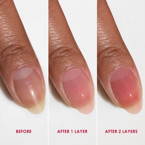 Dermelect Perfectly Polished Nail Rehab Kit - Nail Concealer & Strengthener Duo with Peptides & Squalene, Natural Pink Tint, 2-Piece Set