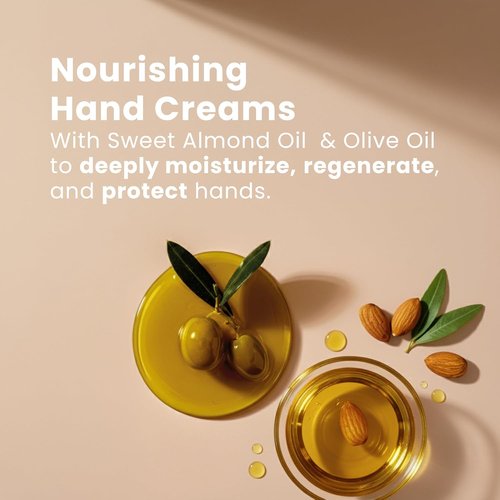Panier des Sens - Mini Hand Cream Set - Natural Moisturizing Gift for Women - Orange Blossom, Jasmine, Geranium - Travel Size 3x1 Fl Oz - Made in France