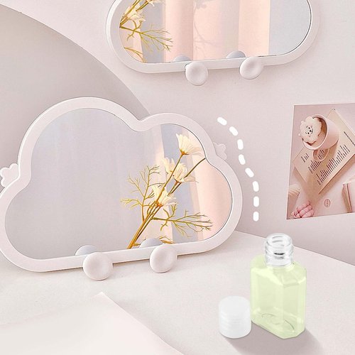 SEUNMUK 60 Pcs 1oz / 30ml Mini Plastic Bottles, Portable Clear Plastic Travel Bottles with Flip Cap, Empty Hand Sanitizer Bottle for Travel Business Trip Dispensing Toiletry
