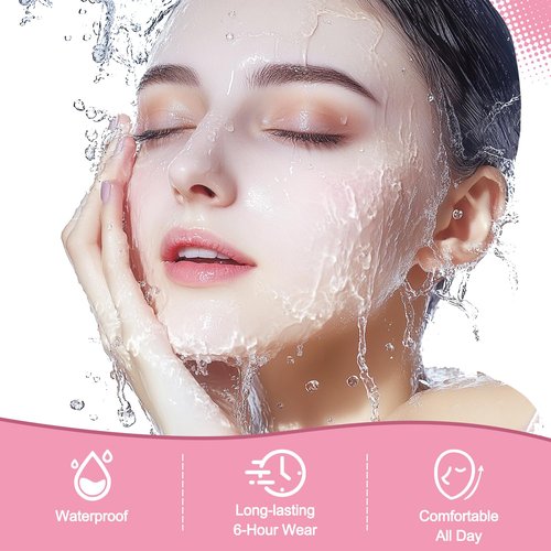 Bvcotor 180PCS Face Lift tape Invisible, Face Lift Tape with 8 bands, Neck Tape Lifting Invisible，V-Shaped Instant Face Tapes for Lifting Sagging Skin Eyes Double Chin Wrinkles Waterproof