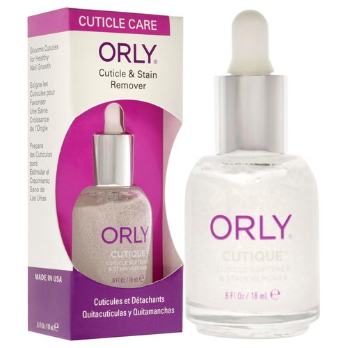 Orly Cuticle And Stain Remover - Effective Nail Treatment For Women | 0.6 Oz