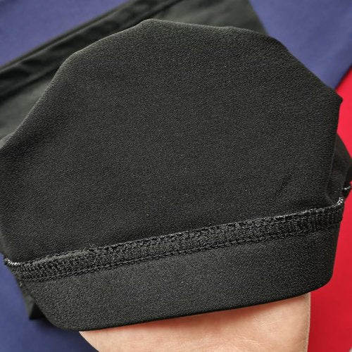 2PCS Dreadlocks Tube Socks Unisex Spandex Stocking Shower Cap for Long Dreads Braids Twist Open End Jumbo Hair Bonnet Covers, Black