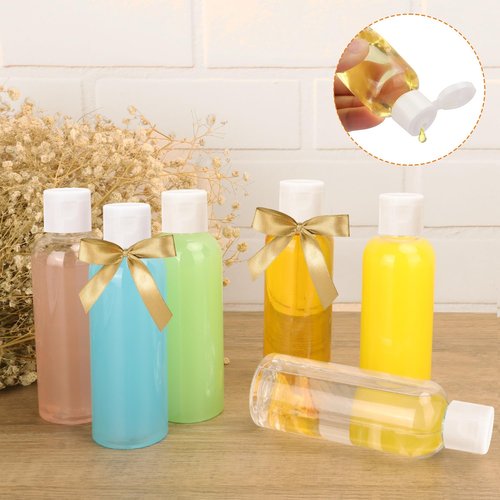 KUKLIPJIM 80 Pack 4 oz Plastic Bottles with White Top Caps, Clear Empty Bottles, Cosmetic Containers for Lotion and Shampoo, Travel-Friendly Bottles, BPA-Free for Liquids and Personal Care