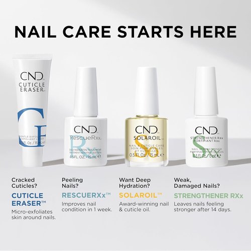 CND SolarOil Cuticle Oil - Natural Jojoba & Vitamin E Blend for Moisturized Skin | 4 Fl Oz