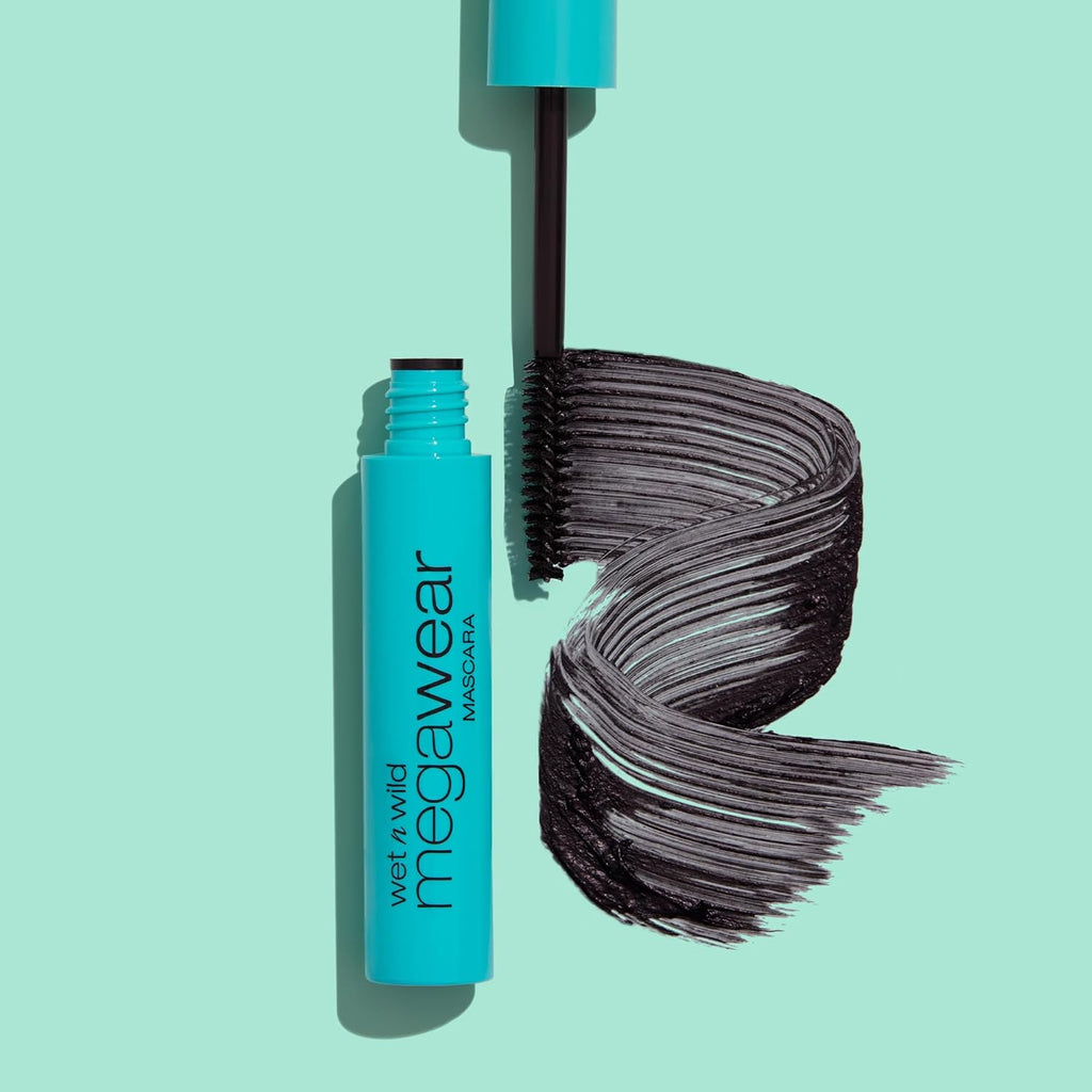 Wet n Wild Megawear Mascara - Gentle Gel Volumizing Formula for Full, Healthy Lashes | Black
