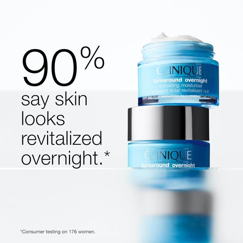 Clinique Turnaround Overnight Revitalizing Moisturizer - Hydrating & Plumping Face Cream, 1.7 Fl Oz