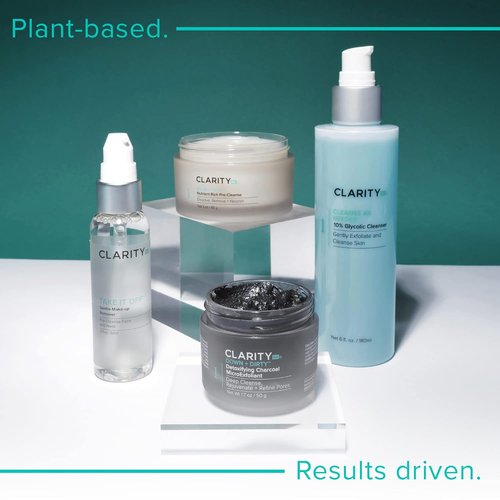 ClarityRx Probiotic Hydrating Face Serum - Plant-Based Skin Balancing Treatment with Hyaluronic Acid for Normal & Aging Skin