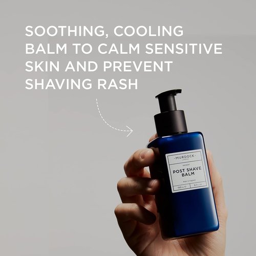 Murdock London Post Shave Balm - Lightweight Soothing Formula for Sensitive Skin | 5.1 oz (150ml)