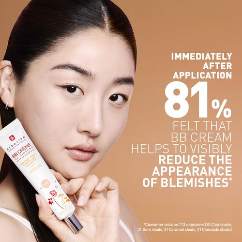 Erborian BB Cream Matte - Tone-Evening Beauty Balm with SPF 20 | Moisturizes, Conceals & Builds Coverage