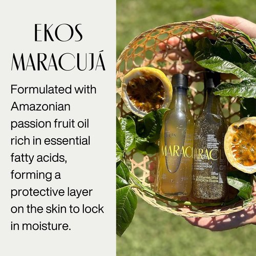 Natura Passion Fruit Body Care Bundle - Calming Vegan Skincare Set with Lotion, Oil & Cream | 24H Hydration for Glowing Skin