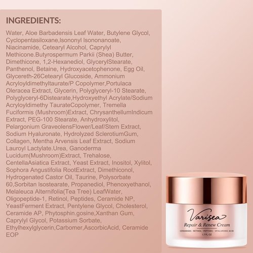 Regine Switzerland Anti-Aging Face Moisturizer - Retinol, Ceramides & Peptides for Enhanced Softness | Fragrance-Free, 1.7 oz