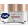 Cetaphil Healthy Renew Night Cream - Skin Tightening & Wrinkle Repair for Sensitive Skin | 1.7 Oz