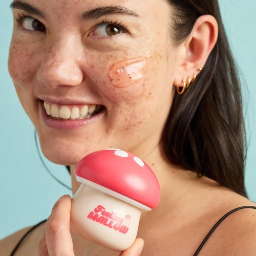 TONYMOLY Malcolm Mallow Sugar Scrub - Exfoliating & Hydrating with Real Strawberry Seeds, 70ml